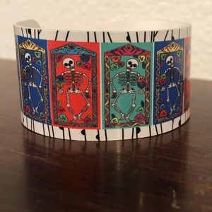 Halloween skeleton bracelet